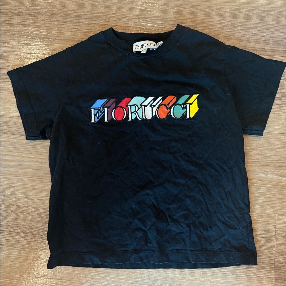 Fiorucci Black Graphic T-Shirt